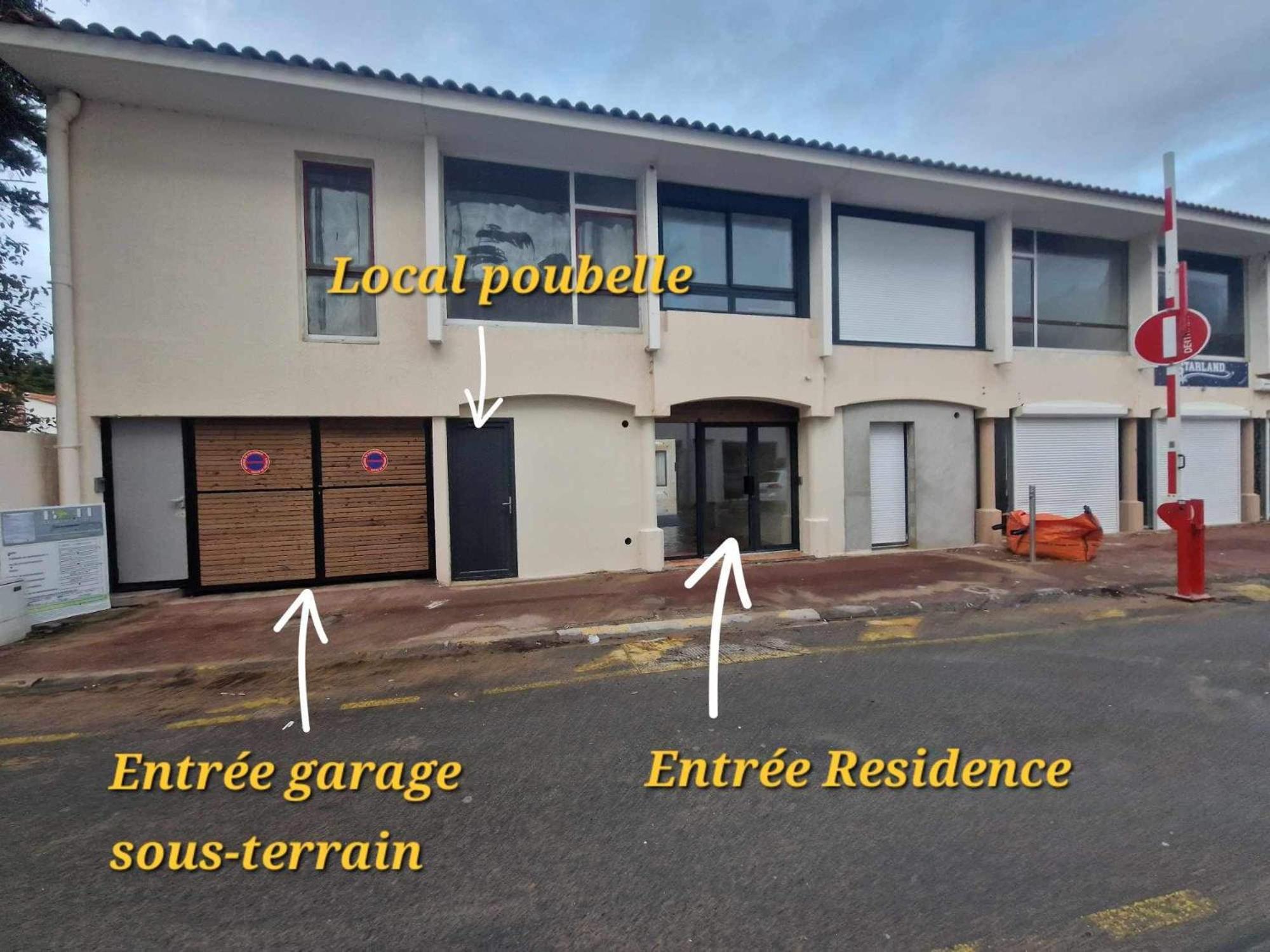 La Dune, Proche Rue Pietonne Et Plage Saint-Jean-de-Monts Eksteriør billede